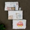 BABYNAPKIN-169A-MUTLI_2 Infaneo 6 Layer Super Soft Muslin Cotton Baby Washcloths / Napkin Set of 3 - 169A - 25 x 25 cm