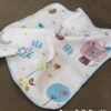 BABYNAPKIN-172A-MULTI_5 Infaneo Organic Muslin Cotton Washcloths for Babies in Seamless Prints - 172A