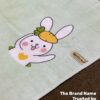 BABYNAPKIN-176A-MUTLI-PACK6_4 Infaneo multicolour organic muslin cotton washcloths set of 6 - 176A - 30 x 30 cm