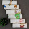 BABYNAPKIN-185A-MUTLI-PACK6_2 Infaneo Cream Muslin Cotton Baby Washcloths / Napkin Set of 6 - 185A - 30 x 30 cm