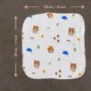 BABYNAPKIN-185A-MUTLI-PACK6_3 Infaneo Cream Muslin Cotton Baby Washcloths / Napkin Set of 6 - 185A - 30 x 30 cm