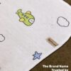 BABYNAPKIN171A_4 Infaneo Super Soft Hosiery Cotton Washcloths for Babies in Seamless Prints - 171A - 30 x 30 cm