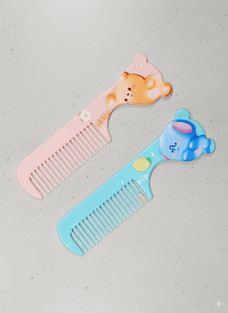 INFANEO® Baby Hair Comb Set - 7105 - Pack of 2 - Combo 1 Image