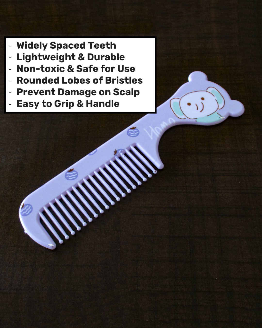 INFANEO® Baby Hair Comb Set - 7105 - Pack of 2 - Advantages Image