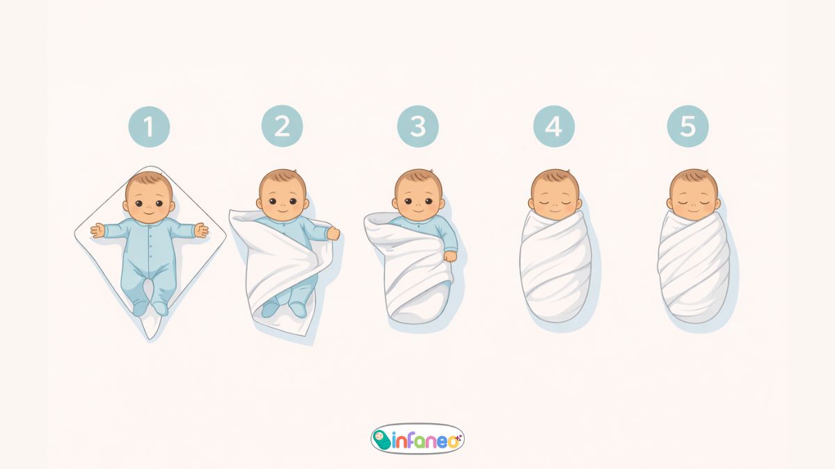 Master the Art of Swaddling: A Step-by-Step Guide for New Papa 9 5-step Swaddling Method