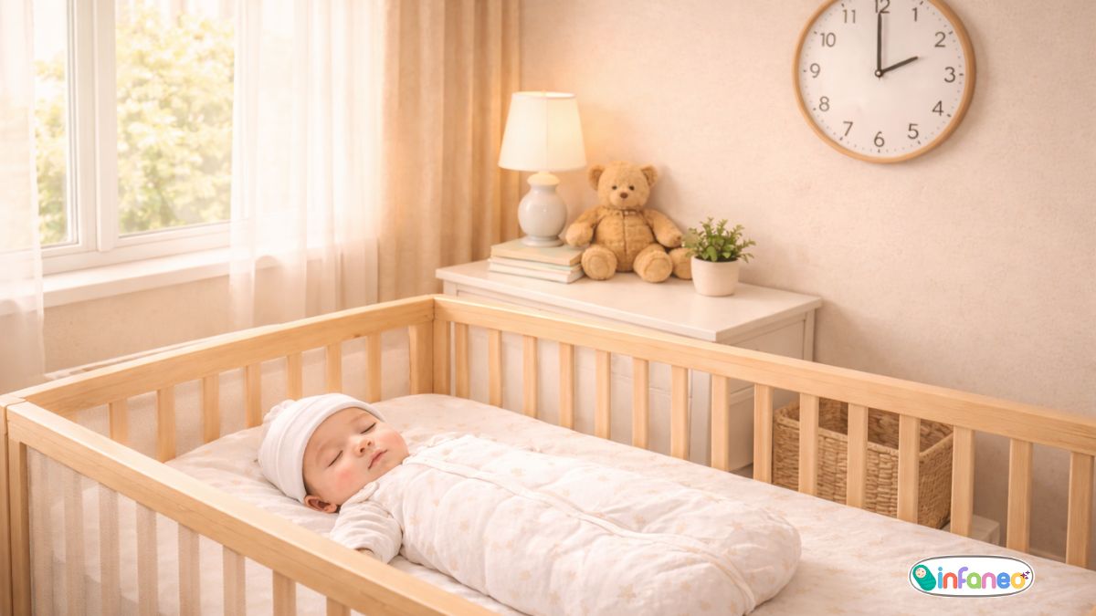 Practising Crib Sleeping for Babies during Day Time