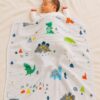 Infaneo Muslin Cotton Blanket for Baby - 131 - White - Main Image