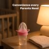 INFANEO® Baby Medicine Feeder with Pacifier Soother - 6038 - Pink - 25ml - Product Convenience Image