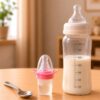 INFANEO® Baby Medicine Feeder with Pacifier Soother - 6038 - Pink - 25ml - Product Size Comparison Image