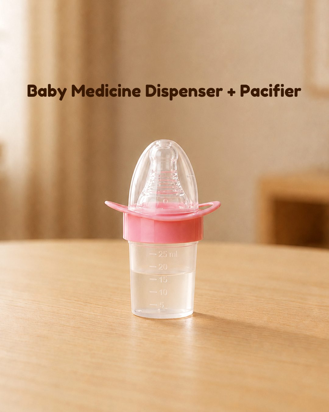 BABYDROPPER PACIFIER 6038 PINK.MAIN